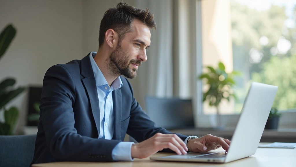 Инвестиционный портфель показывается на экране компьютера с диаграммами роста