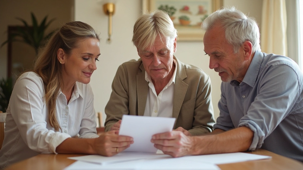 Семья разных поколений вместе, символизирующая передачу знаний и наследства